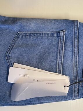 IRO Light Blue Denim High-Rise Jeans